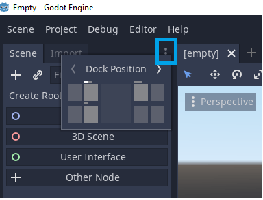 Dock Position