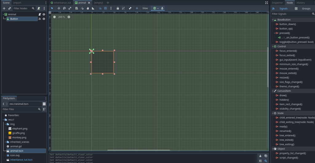 Inheritance in Godot 4 - Tutoria