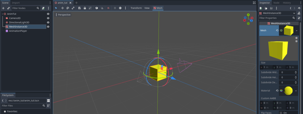 Basic 3D Animations in Godot 4