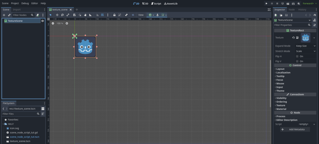Scenes, Nodes and Scripts in Godot 4