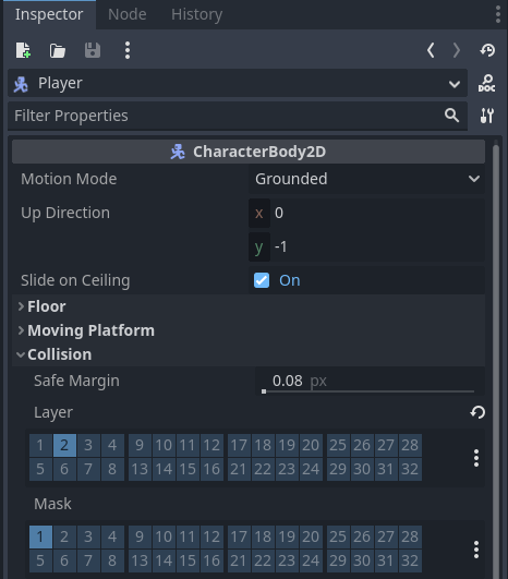 Layers and Masks in Godot 4